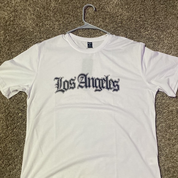 white los angeles t shirt - Picture 2 of 3